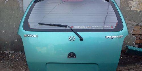 2000-2008 Suzuki Wagon R+ - Csomagtérajtó üveggel /Gyári/ Csomagtér ajtó üresen, csak az üveg marad benne. Elérhető színek miatt, érdeklődjön telefonon. 35000Ft