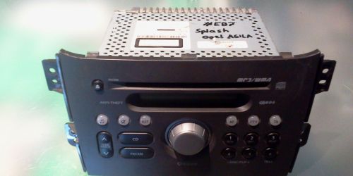 Suzuki Splash, Opel Agila B CD rádió PACR08 39101-51K00-EZR
MP3/WMA
Festése kopottas. 20000Ft